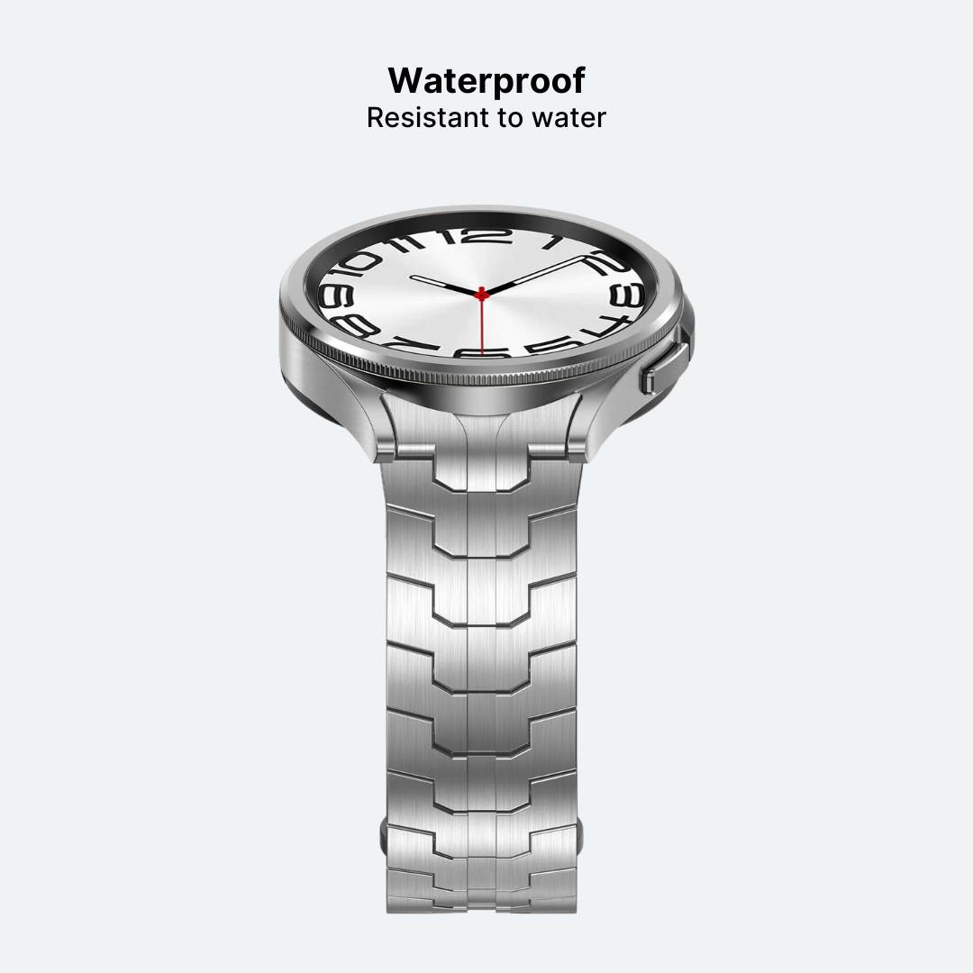 Butterfly Clasp Metal Band for Samsung Watch - Image 9