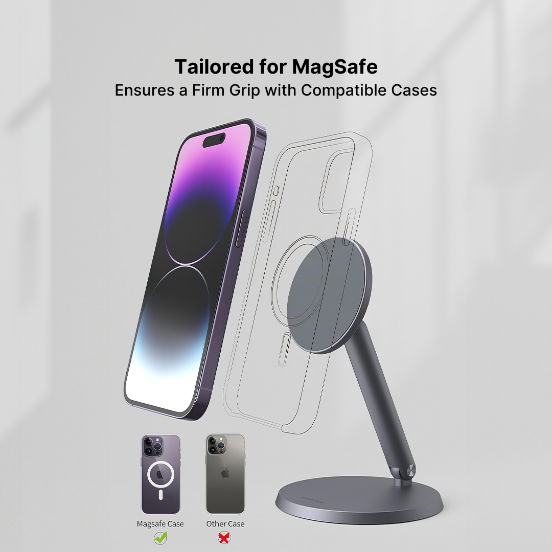 FlexiGrip Portable Magnetic Phone Holder - Adjustable & Foldable - Image 6