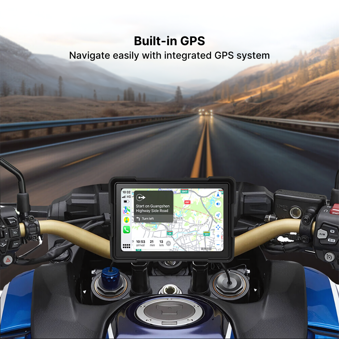 MotoRide Wireless CarPlay Dash Unit for Motorbikes - Image 10