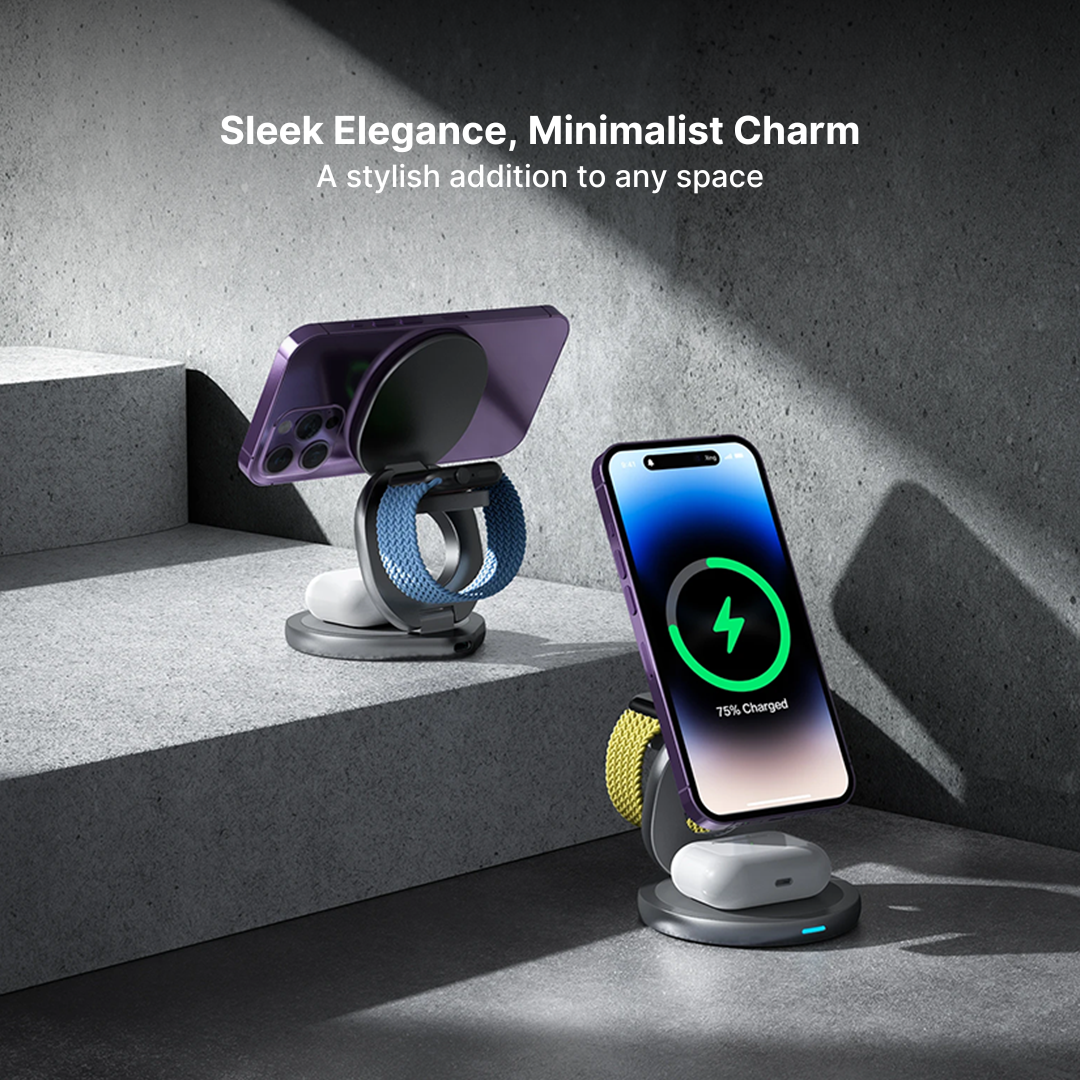 FlexCharge 3-in-1 Magnetic Wireless Charger - Image 11