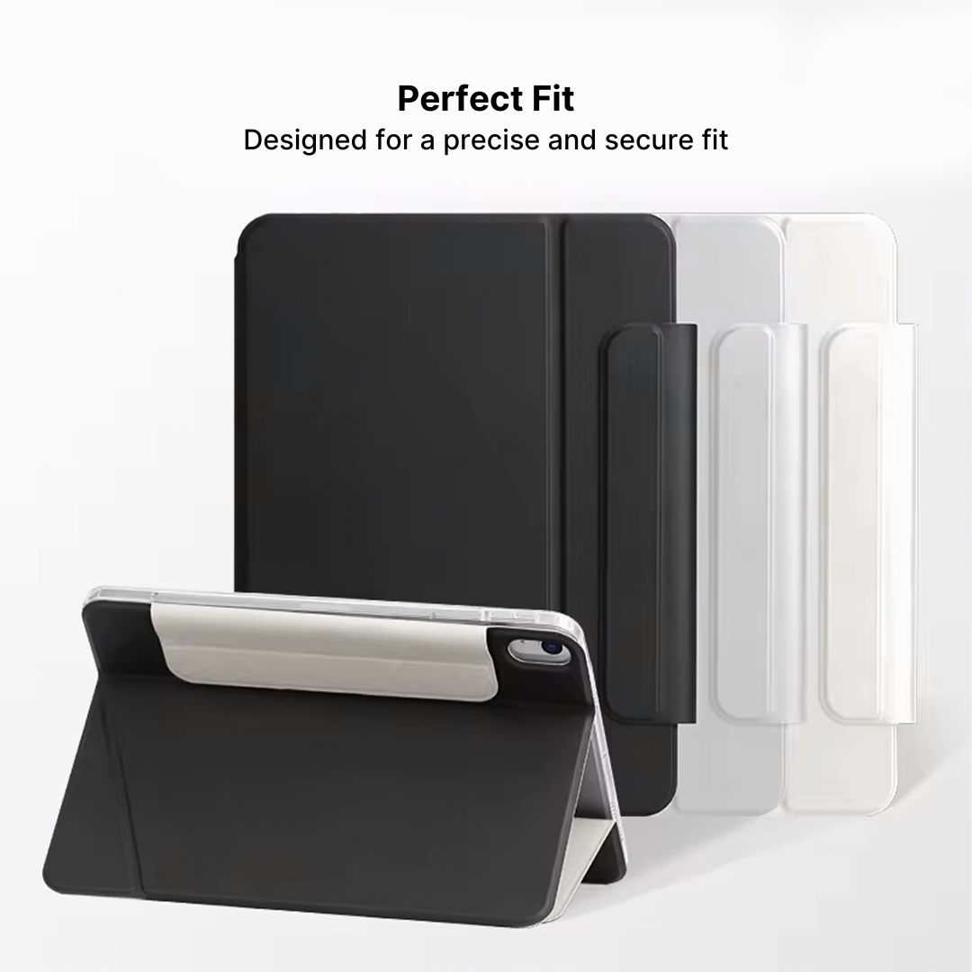 Touch Non-Slip iPad Case 3-Layer Magnetic Separable Design - Image 14