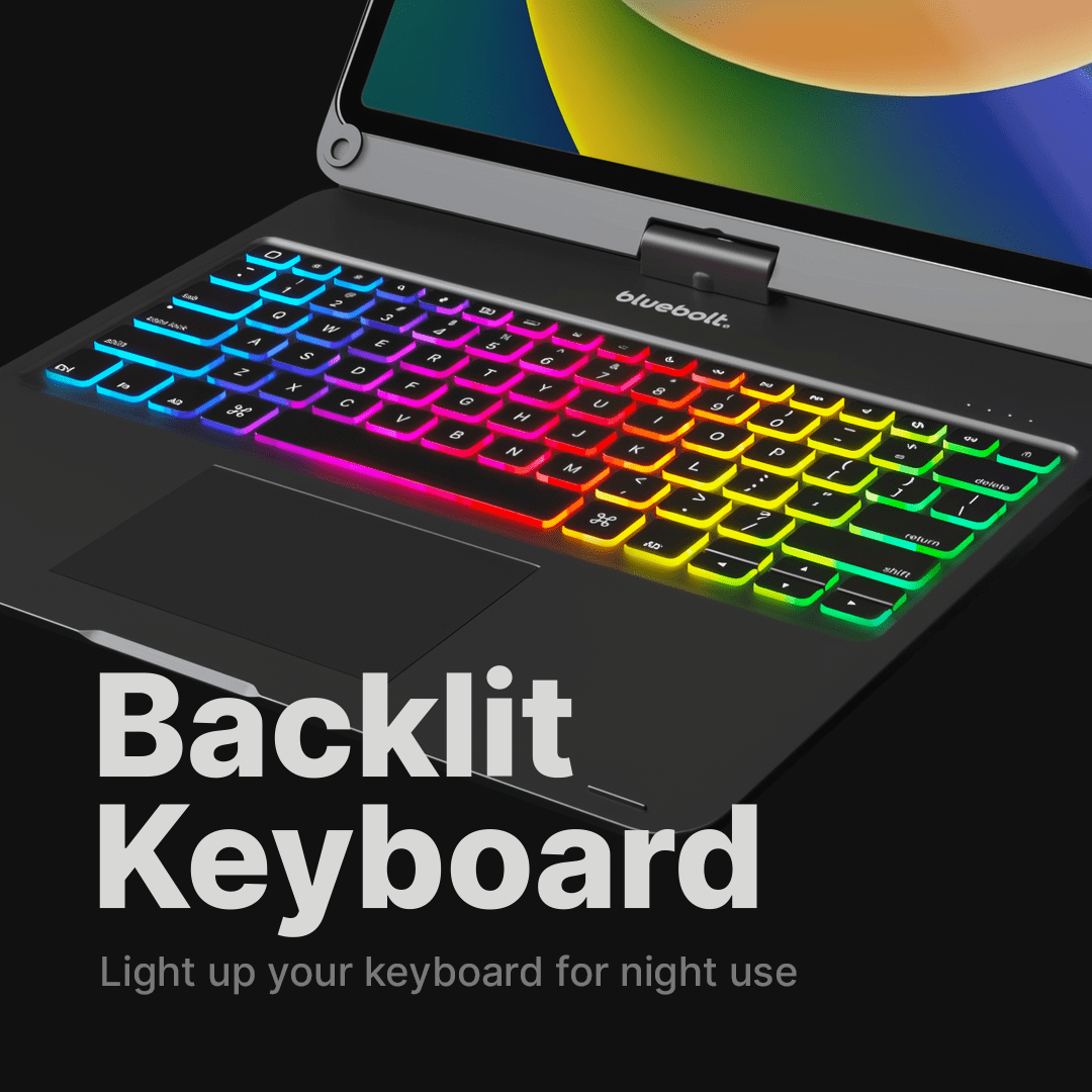 Rotate Pro Wireless Keyboard Case for iPad - Image 7