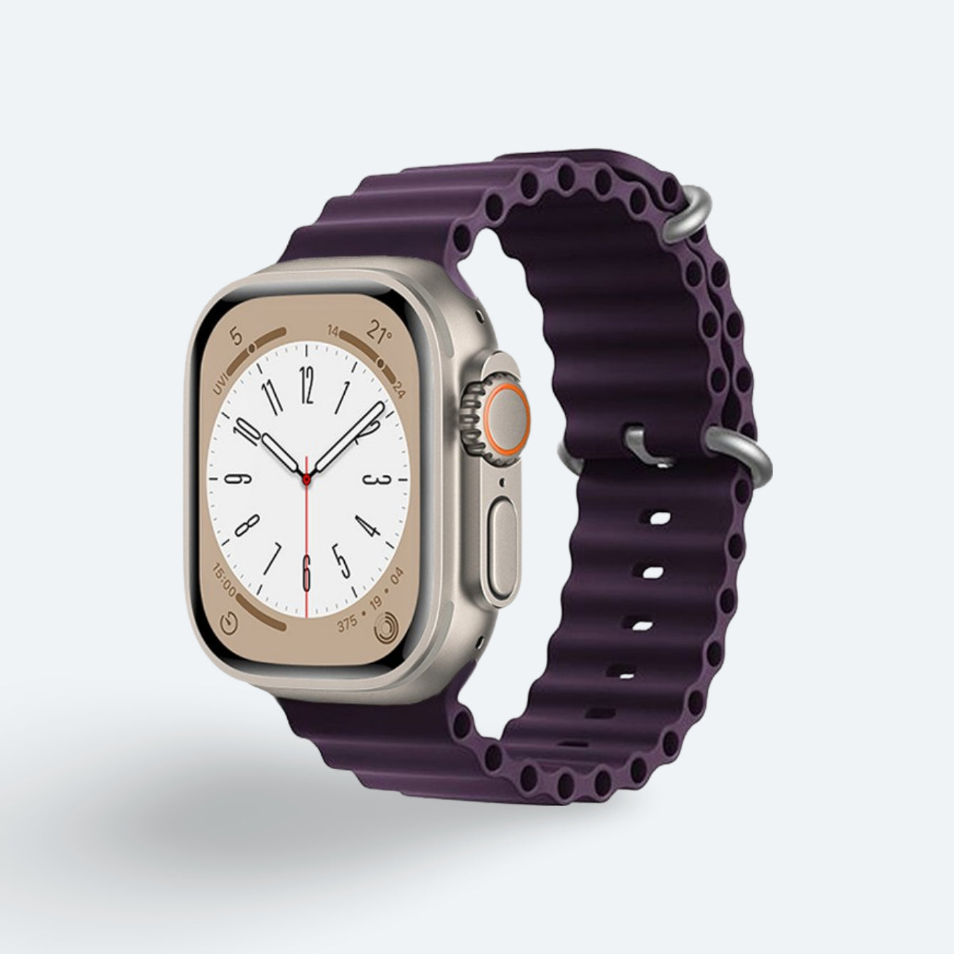 Silicone Travel Apple Watch Band - Image 2