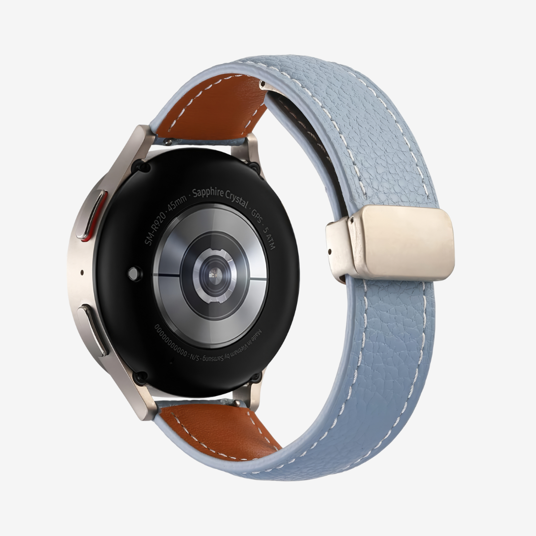 Classic Magnetic Leather Strap for Samsung Watch - Image 10