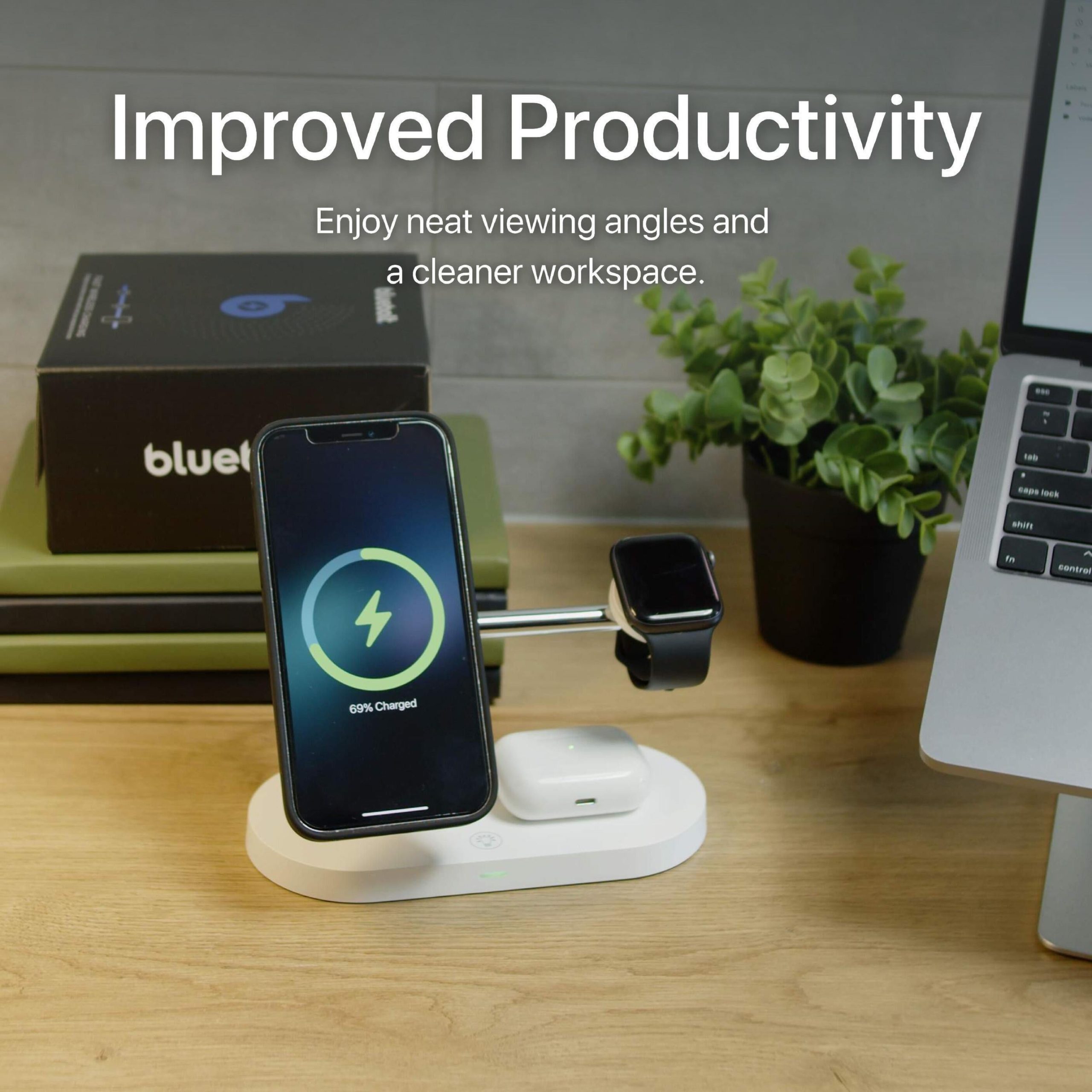 4-in-1 MagSafe Wireless Charging Station - Image 4