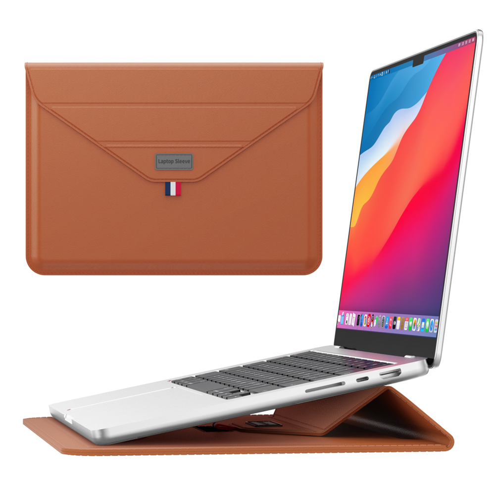 UltraSlim Laptop Sleeve with Triangle Support Stand - Image 2