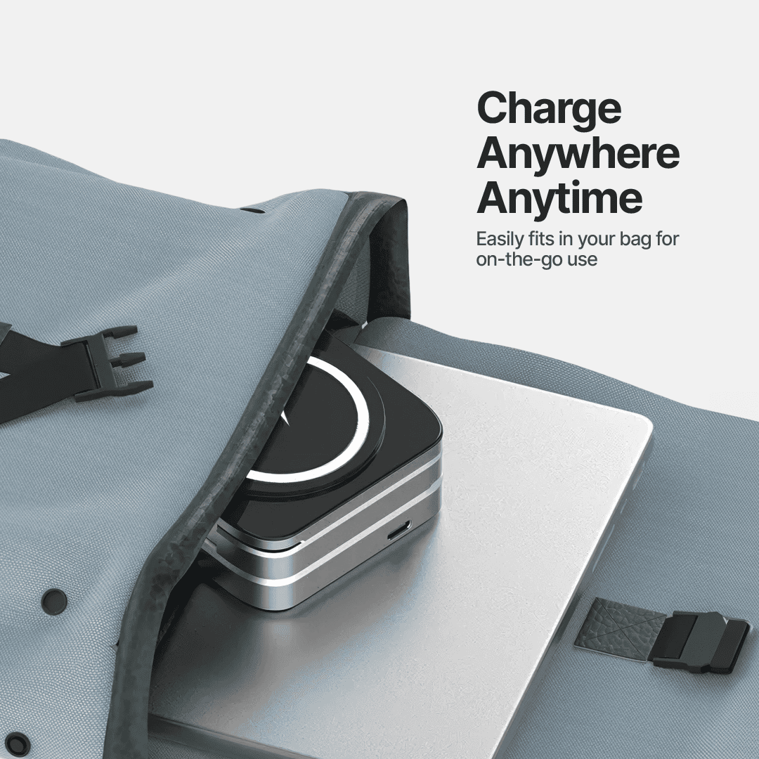 ChargeDeck 3-in-1 Foldable Wireless Station - For Apple & Android - Image 6