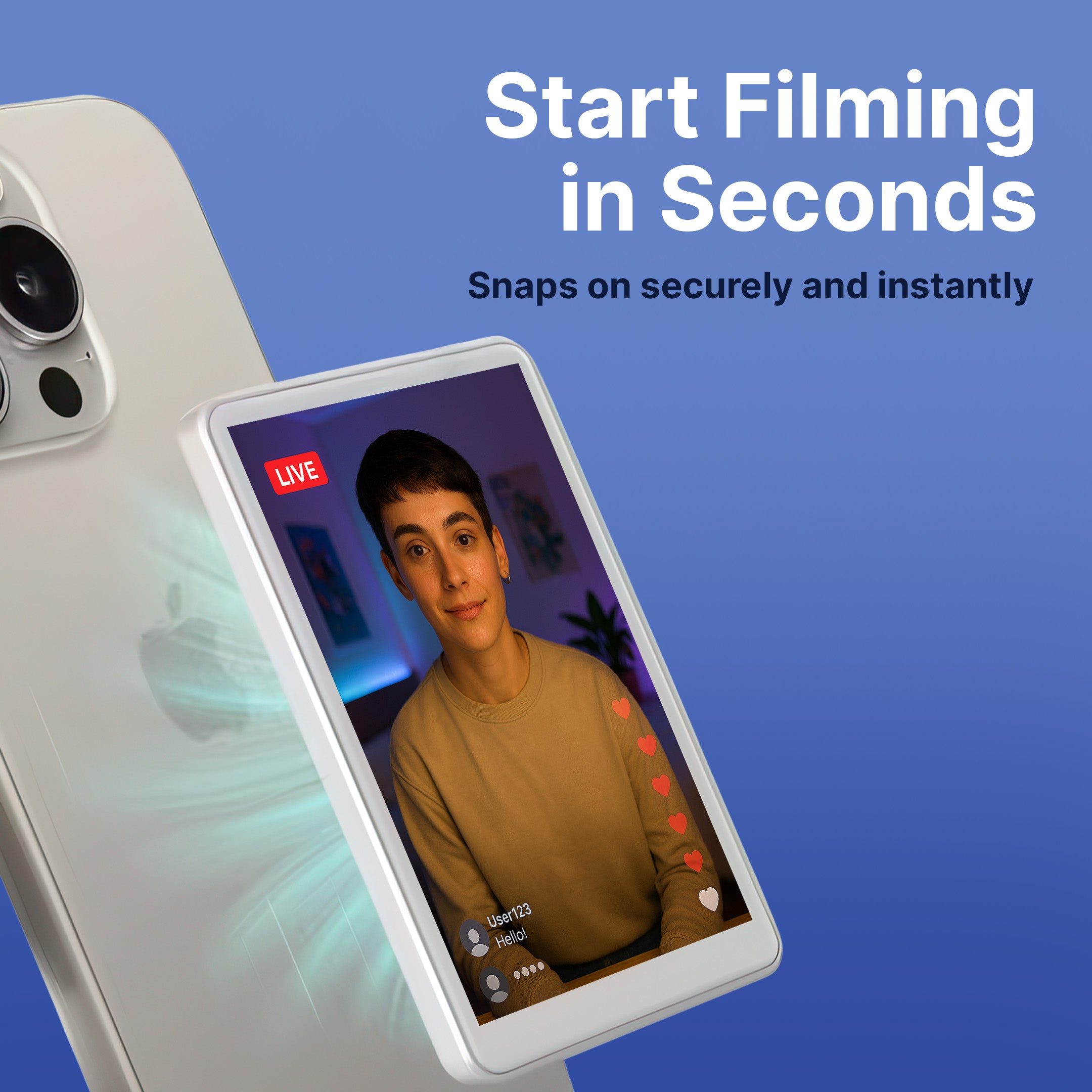 CreatorCam Wireless Magnetic Selfie Screen - Image 5