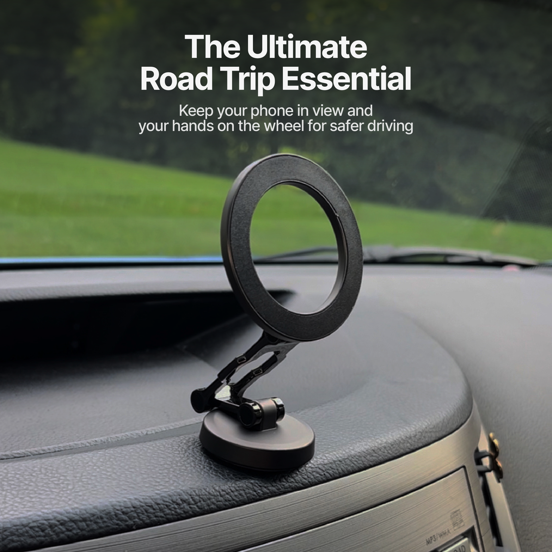 DashGrip Magnetic Car Phone Holder with Adjustable Stand - Image 6