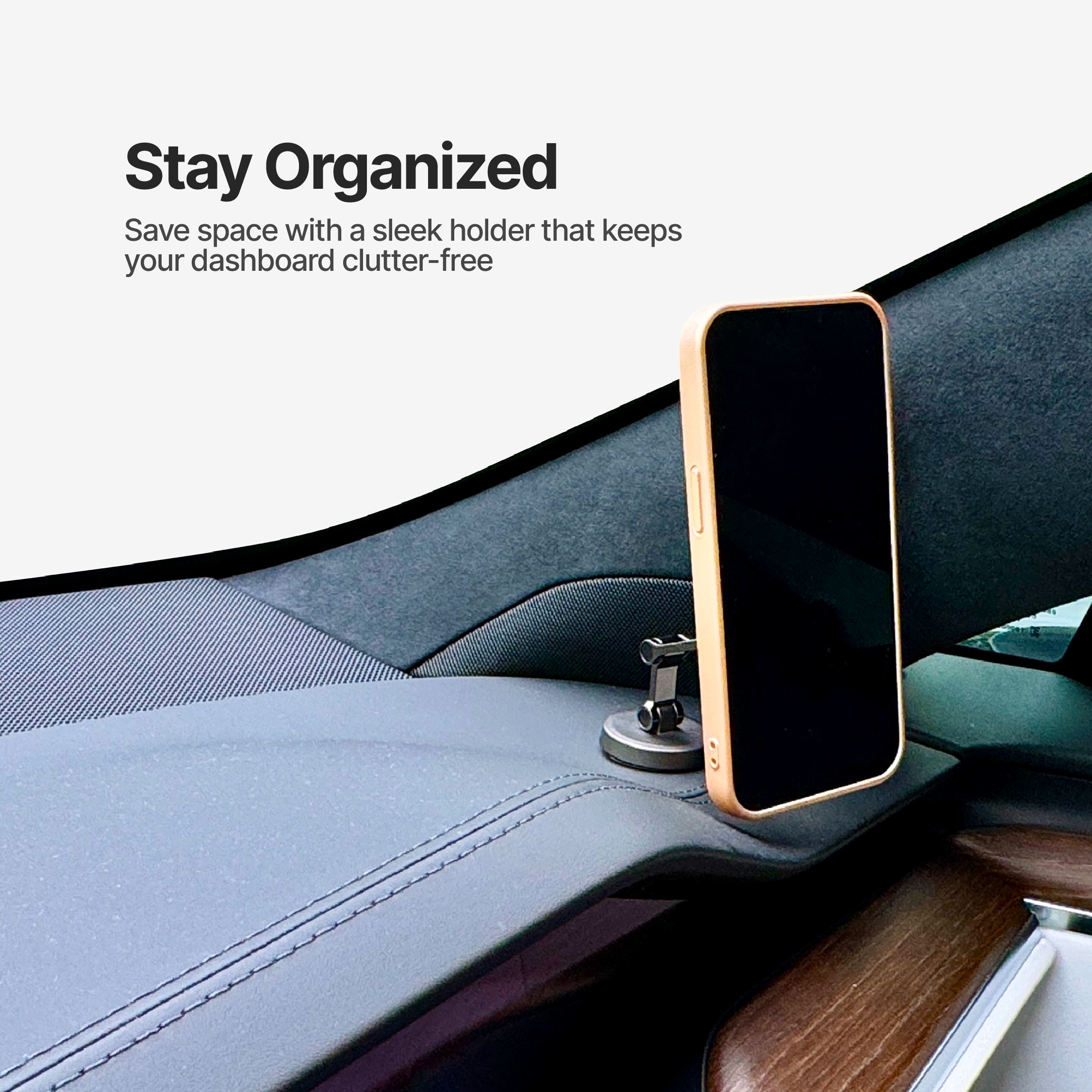 DashGrip Magnetic Car Phone Holder with Adjustable Stand - Image 8