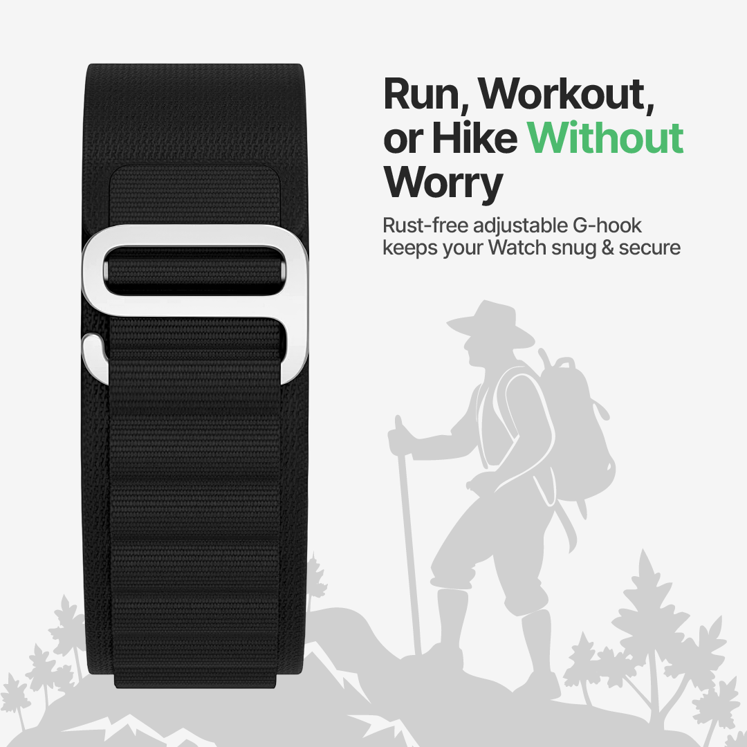 Evo Nylon Loop Apple Watch Band - Image 10