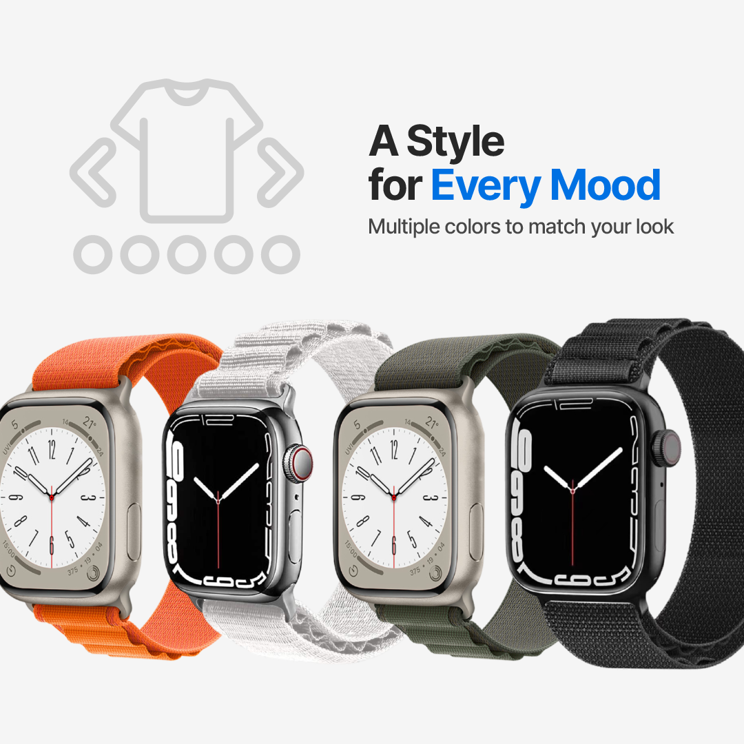 Evo Nylon Loop Apple Watch Band - Image 11