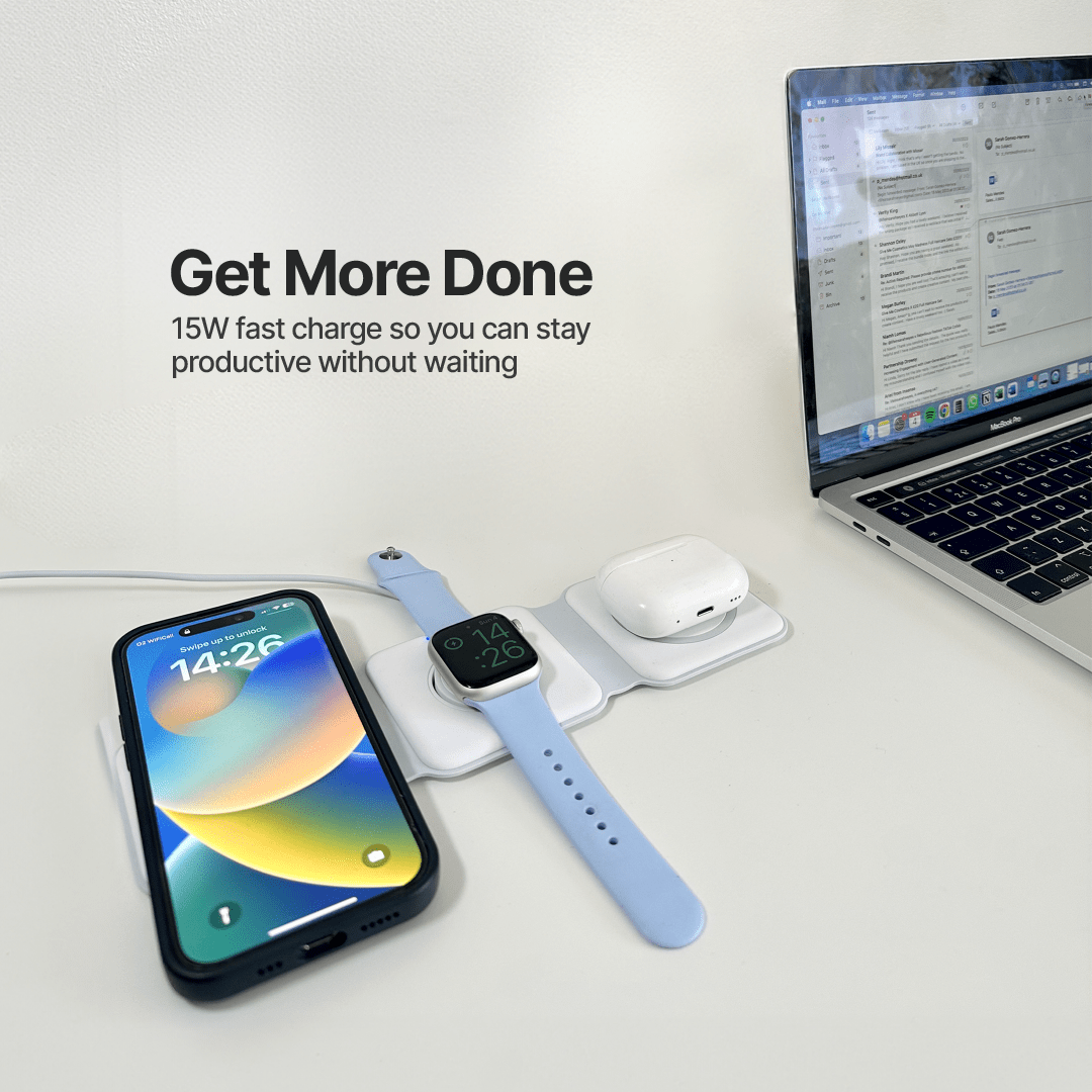 Foldable 3 in 1 Charging Station - Image 7