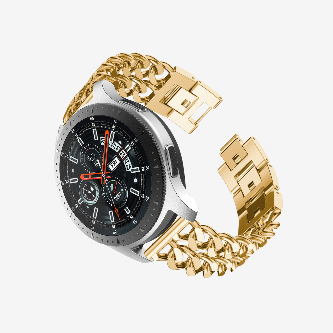 Stainless Steel Chain Link Strap for Samsung Watch - Image 2