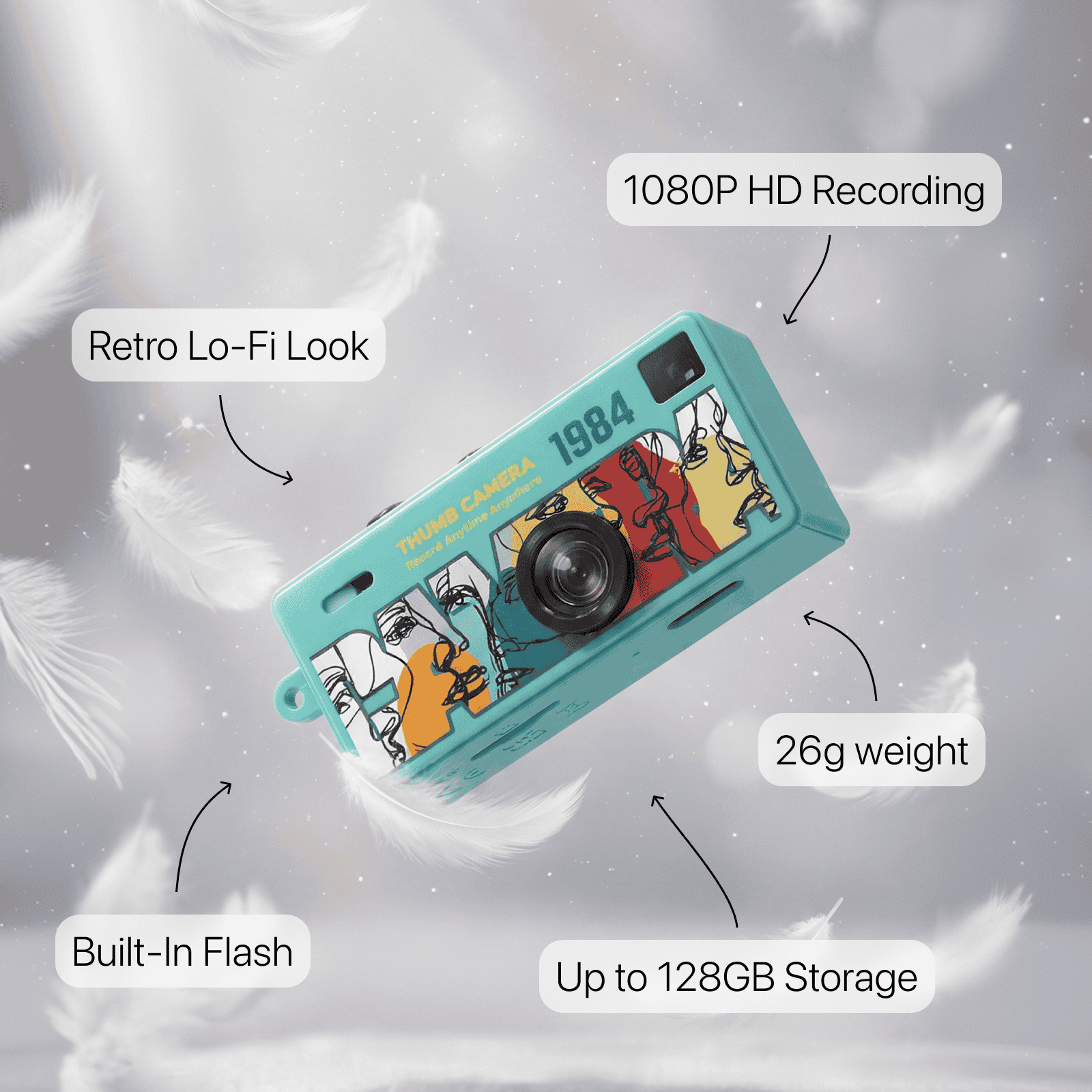 PocketPik Retro Keychain Camera - Image 13