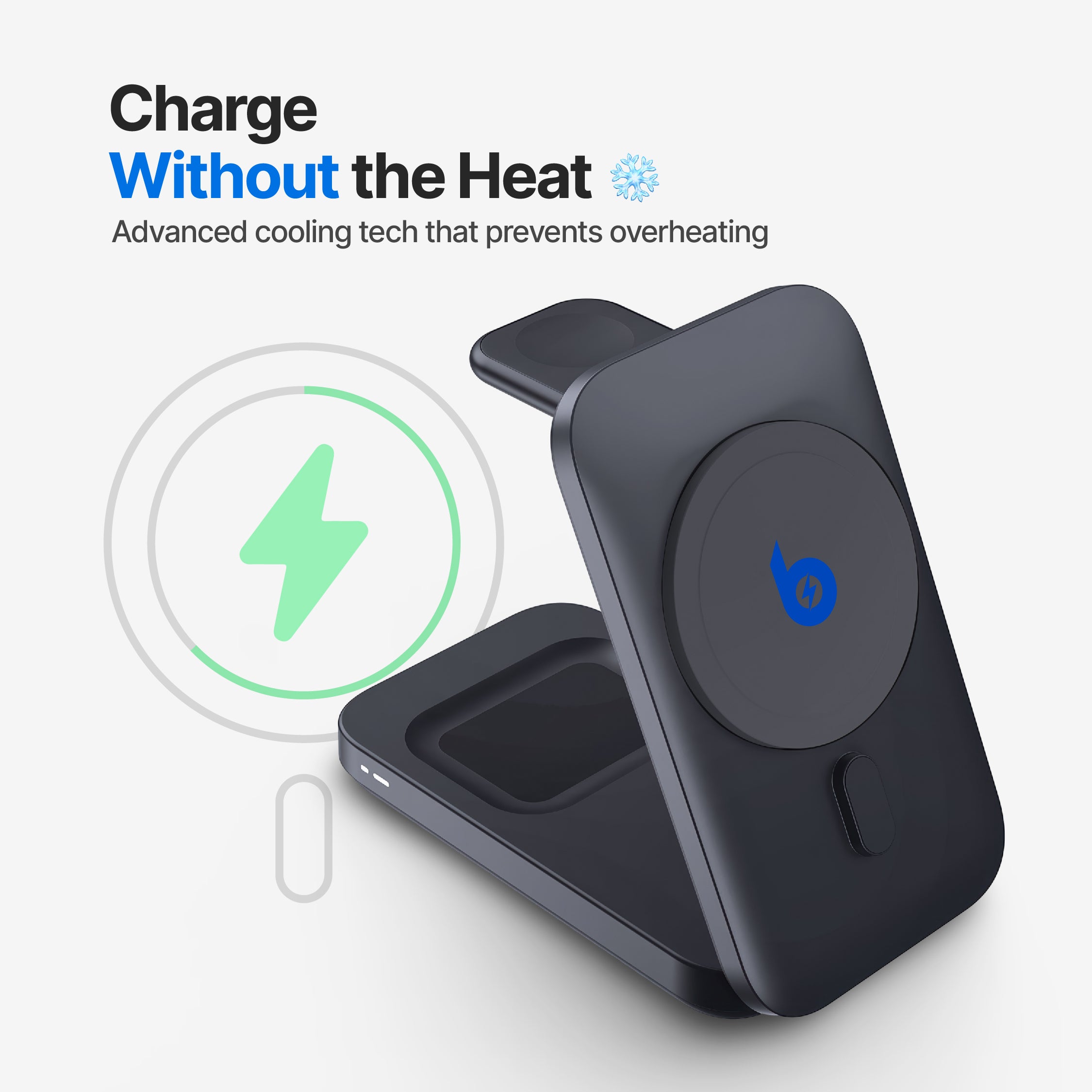 MagFlo 3 in 1 Wireless Charging Station Qi2 - Image 3