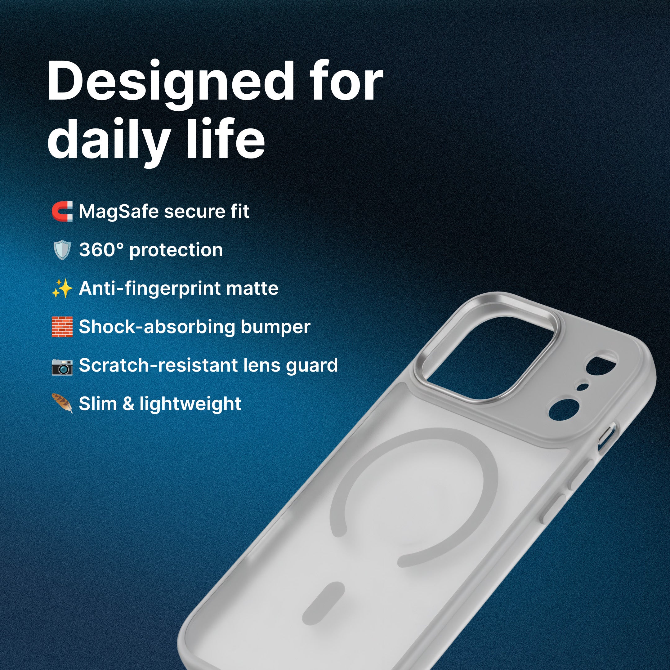 Matte MagSafe Compatible iPhone 17 Case - Image 3