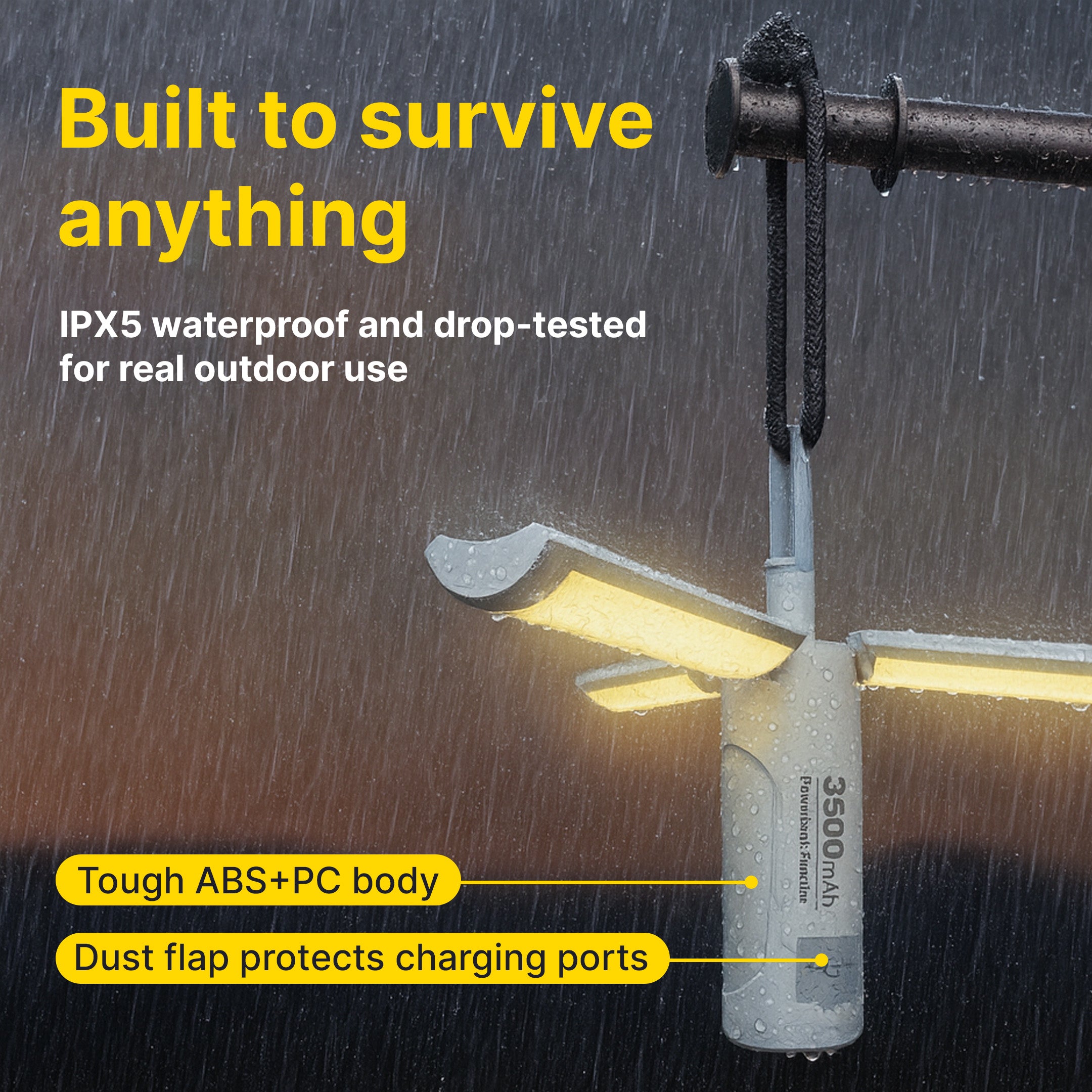 Outdoor Folding Camping Light with 8000 Lumens - Image 8