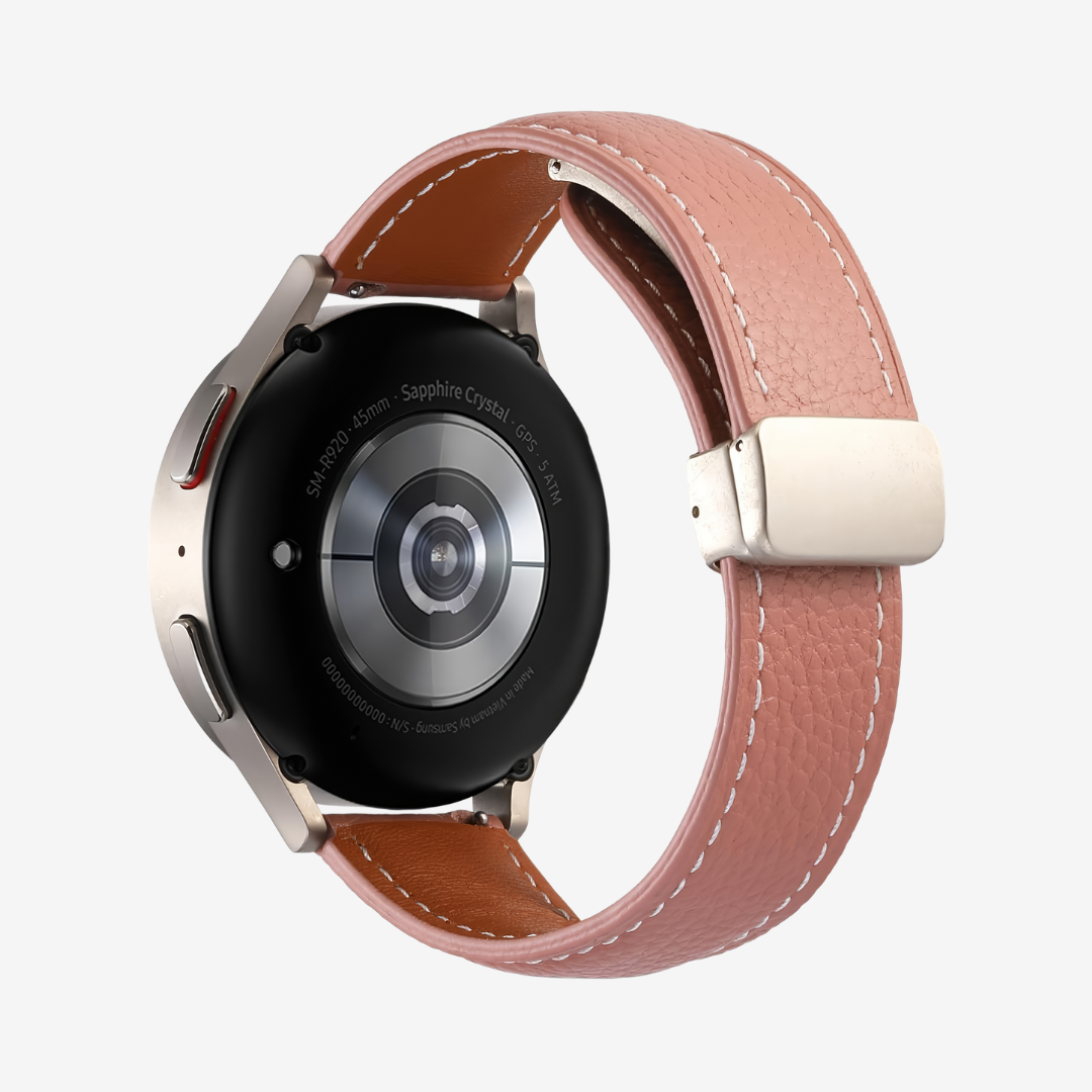 Classic Magnetic Leather Strap for Samsung Watch - Image 15