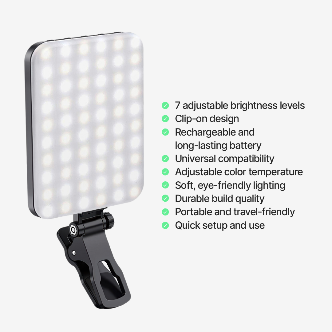 Portable Selfie Light with 7 Modes Brightness - Image 10