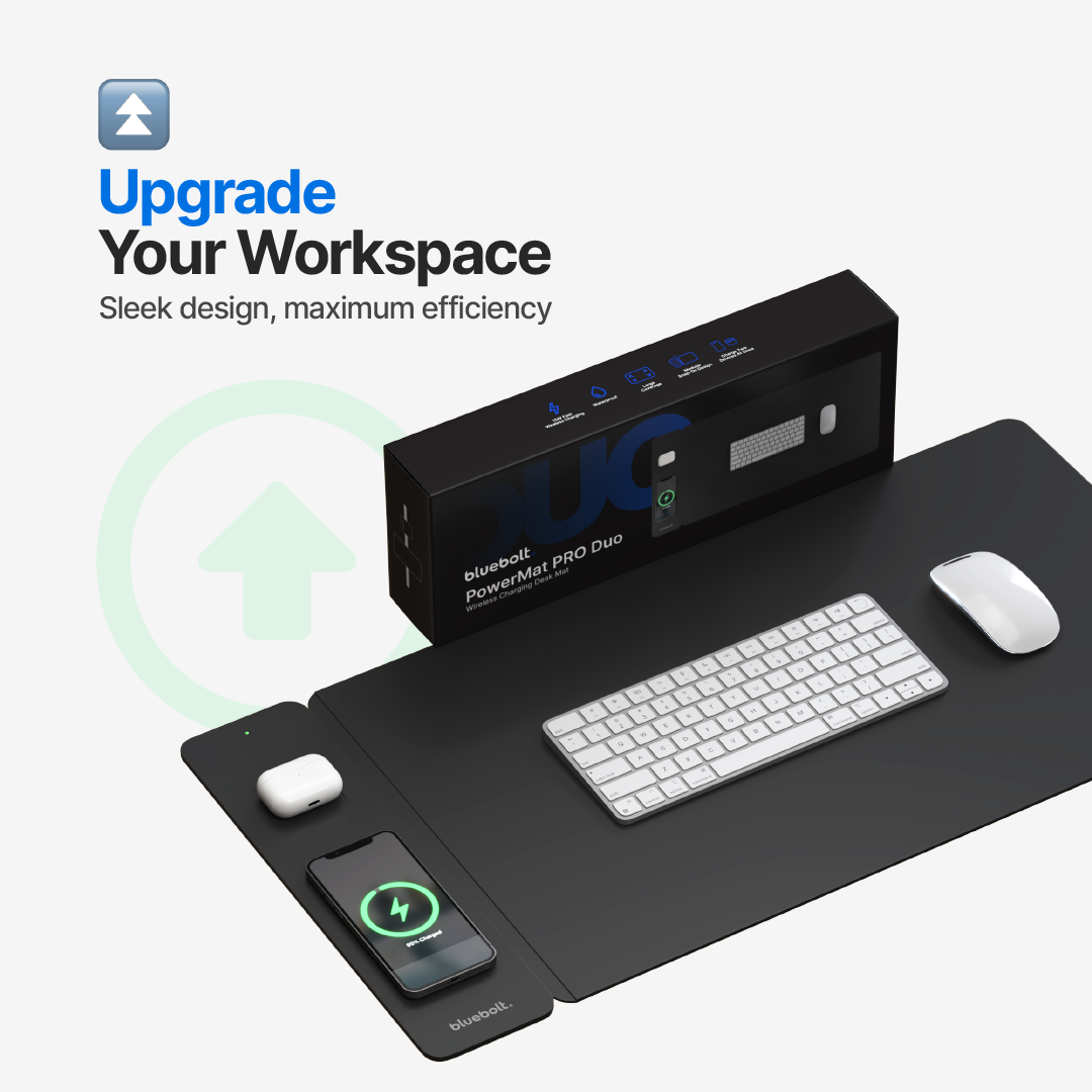 PowerMat Pro DUO Wireless Charging Desk Mat - Image 8