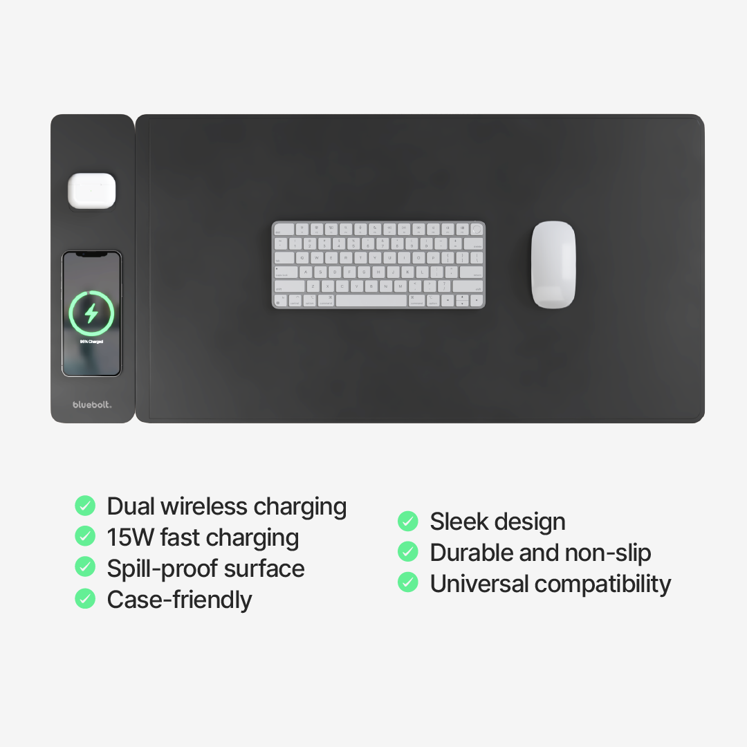 PowerMat Pro DUO Wireless Charging Desk Mat - Image 9