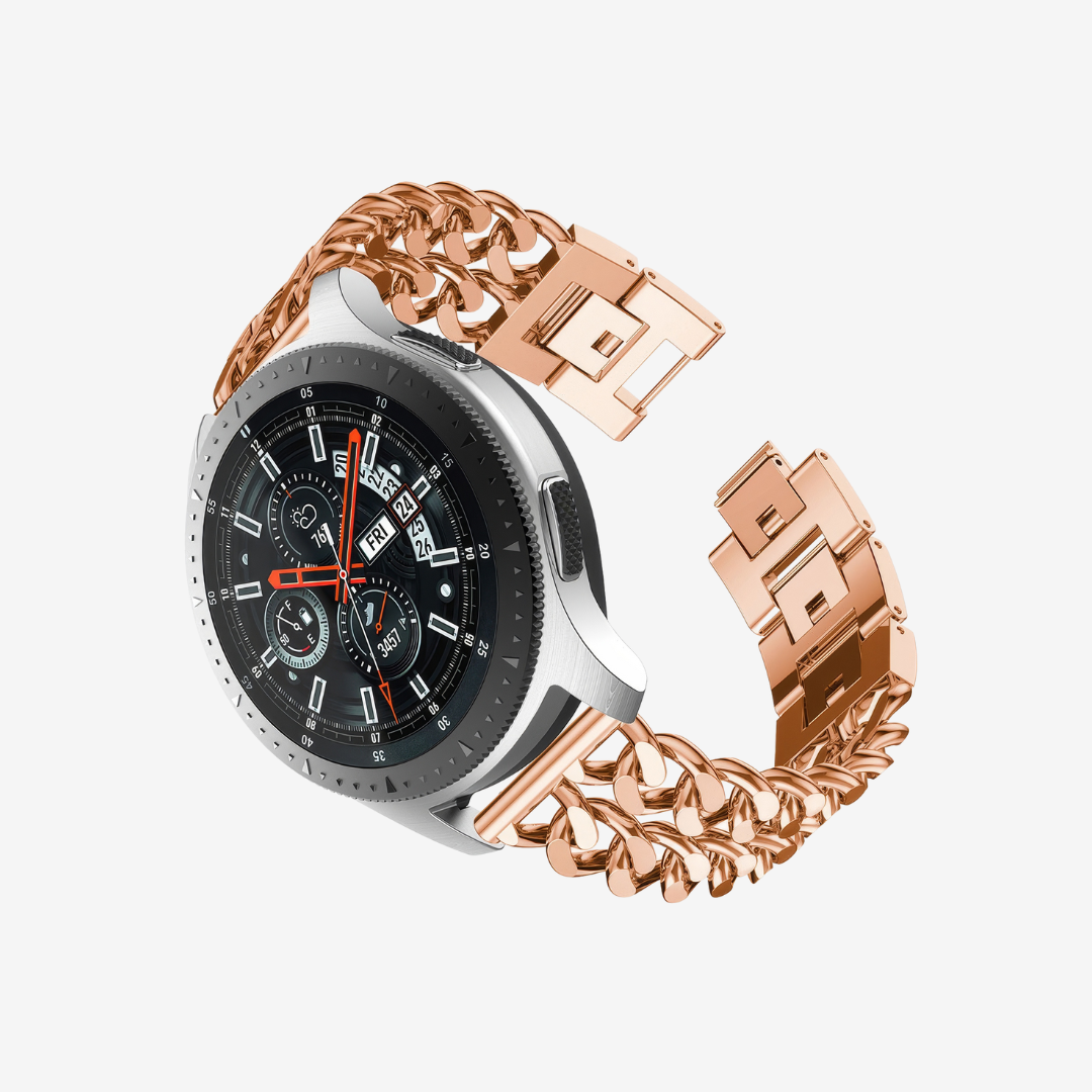 Stainless Steel Chain Link Strap for Samsung Watch - Image 3