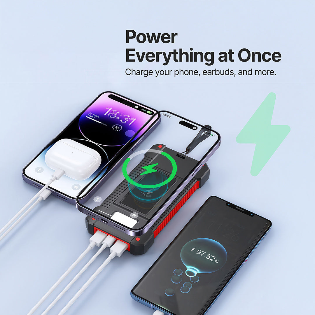 SolaBank Wireless Charging Powerbank 10000mAh - Image 6