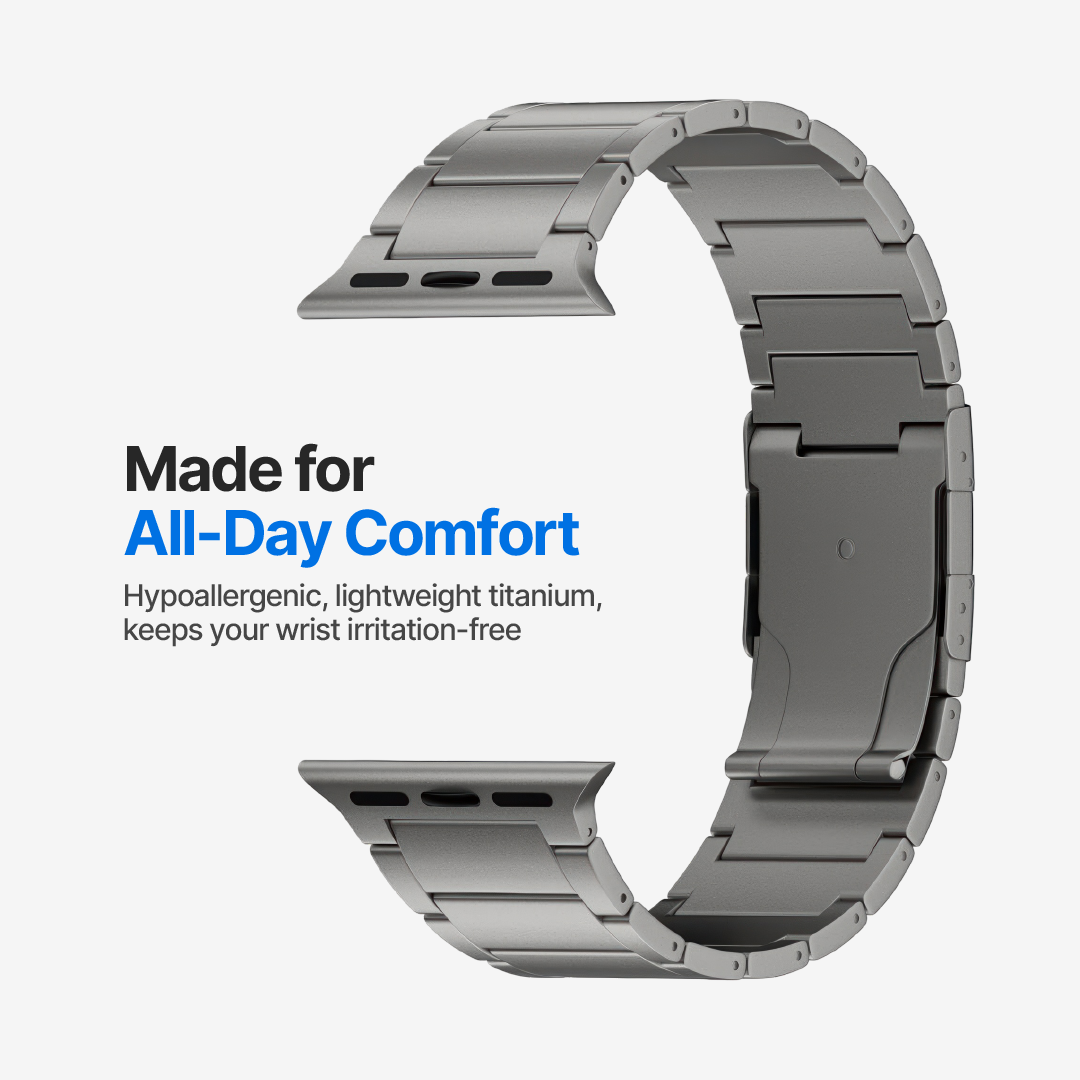 Titanium Apple Watch Band - Image 3