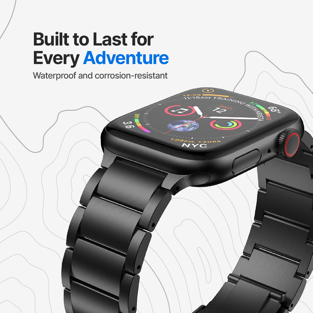 Titanium Apple Watch Band - Image 4