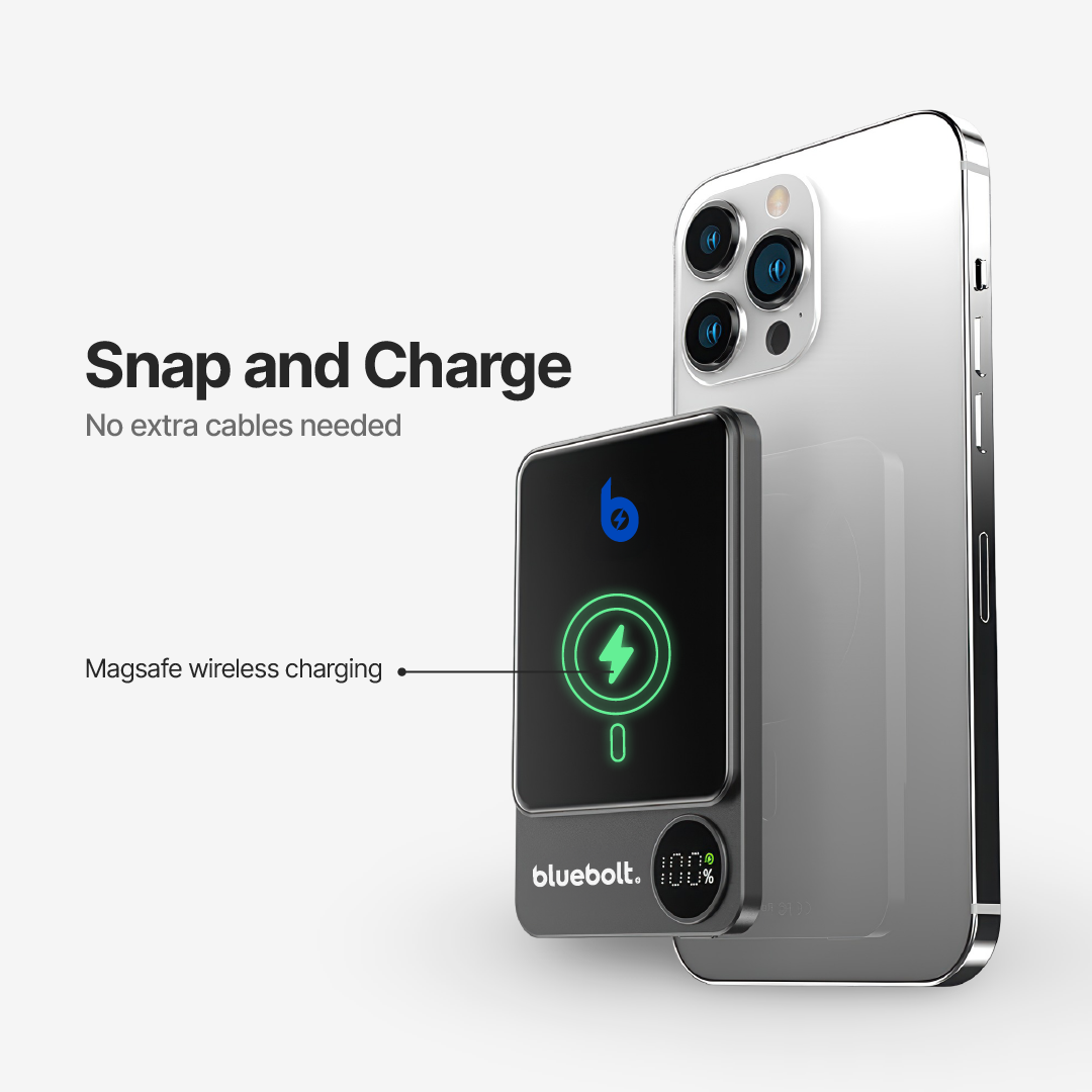 Ultra Thin Power Bank 20W Magnetic Wireless Charging - Image 5