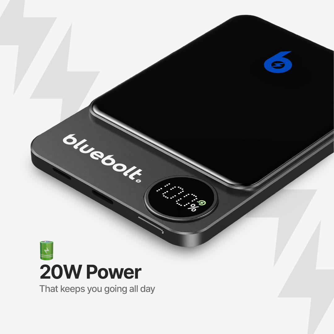 Ultra Thin Power Bank 20W Magnetic Wireless Charging - Image 6