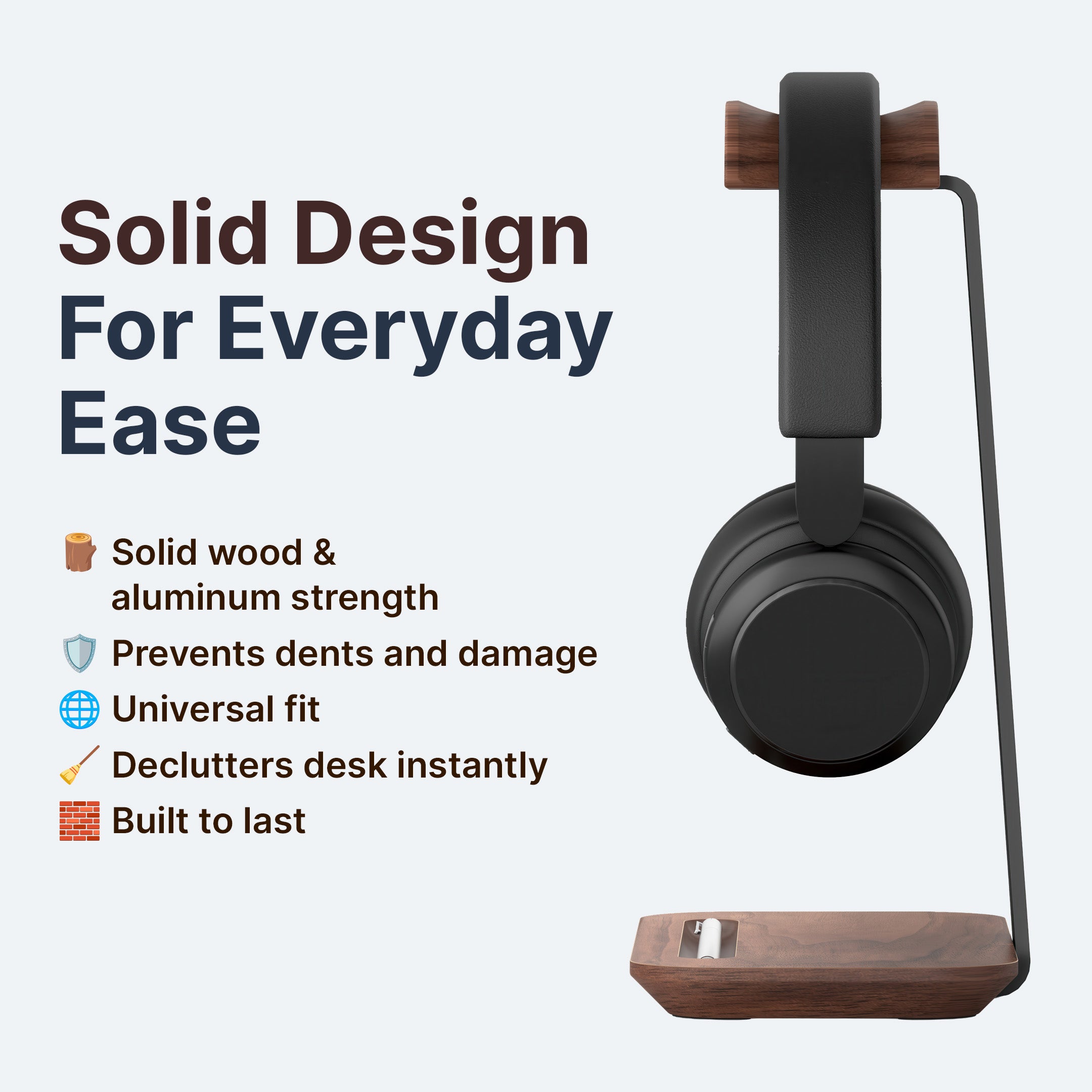 Wooden Headset Holder - Image 2