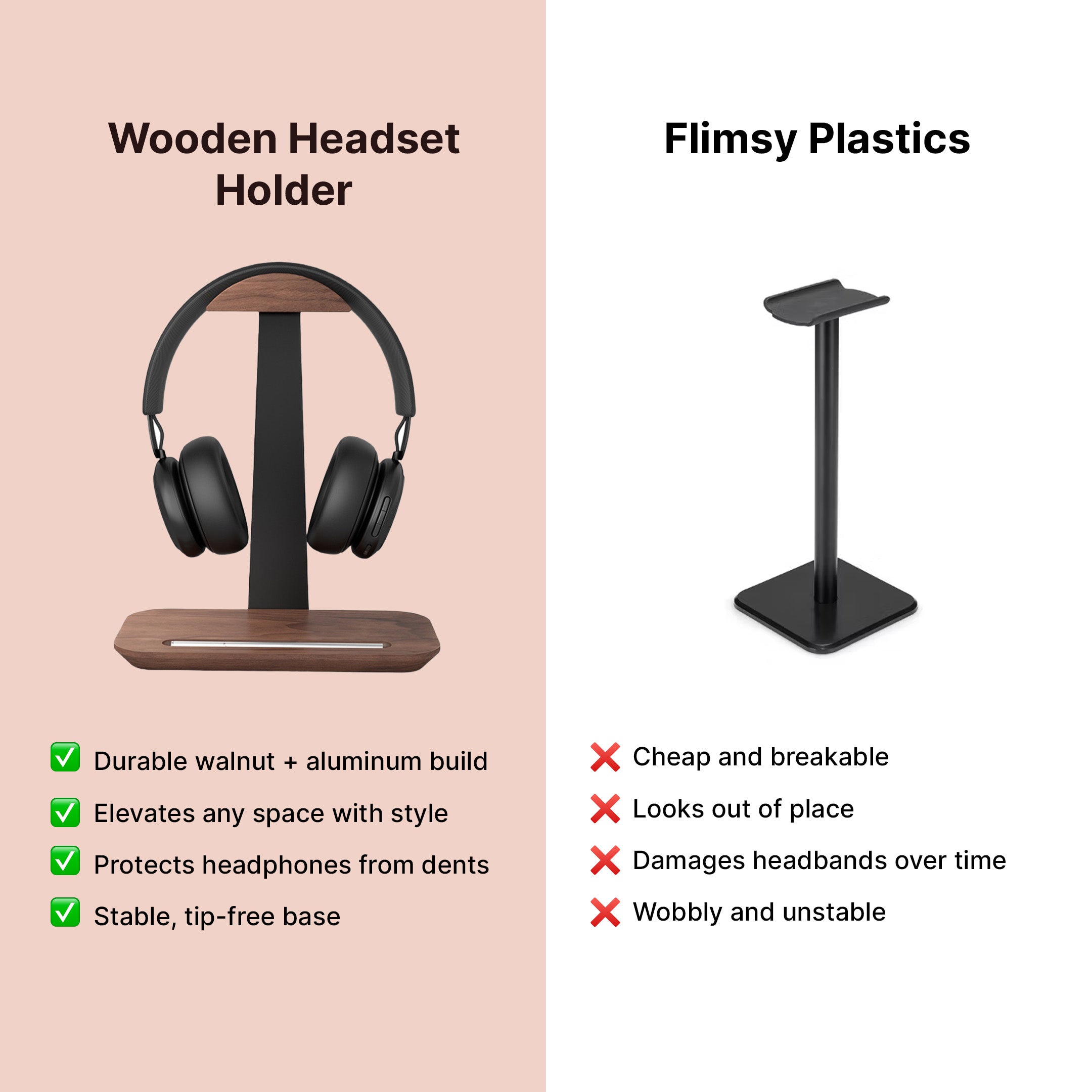 Wooden Headset Holder - Image 8