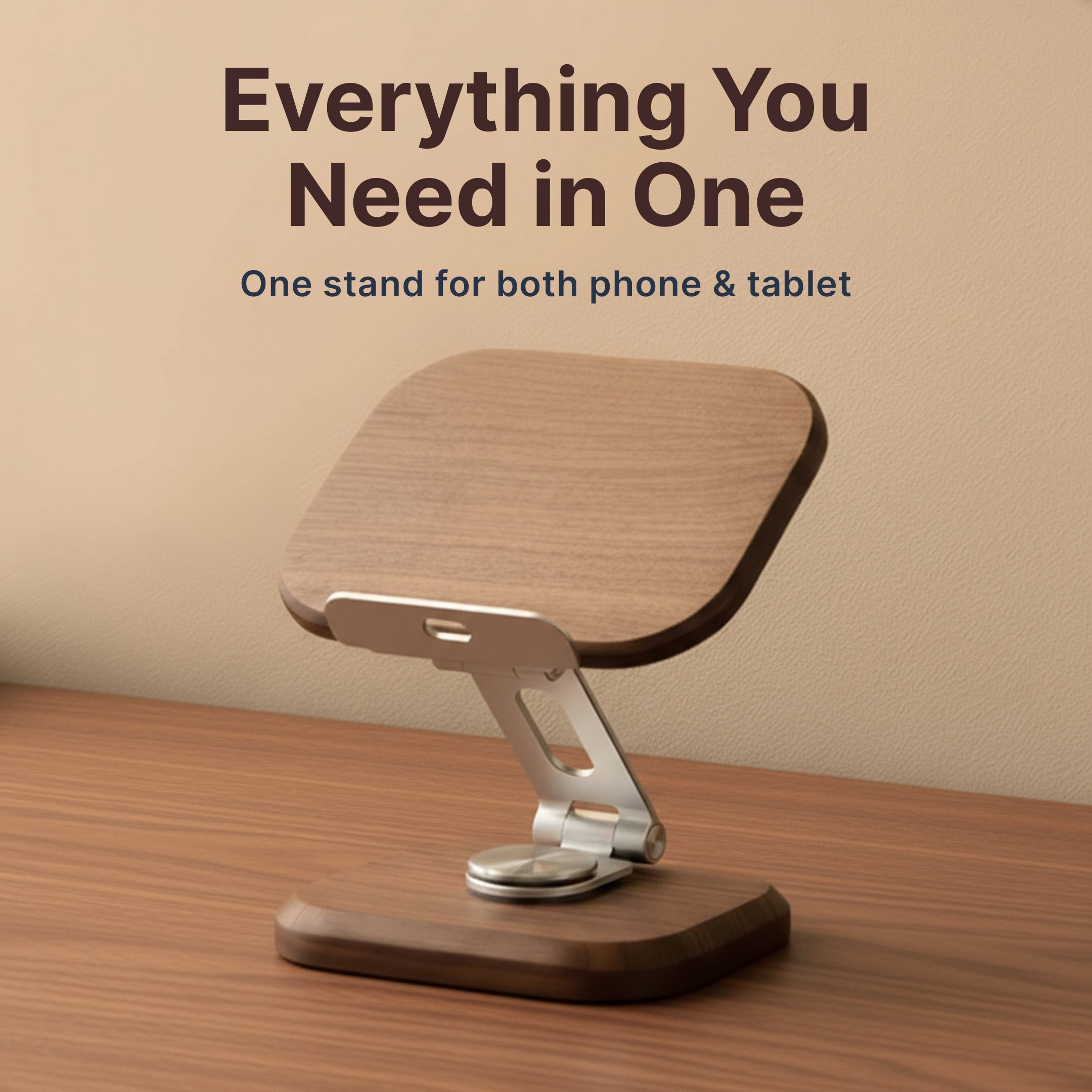 Wooden Phone and Tablet Stand - Image 3