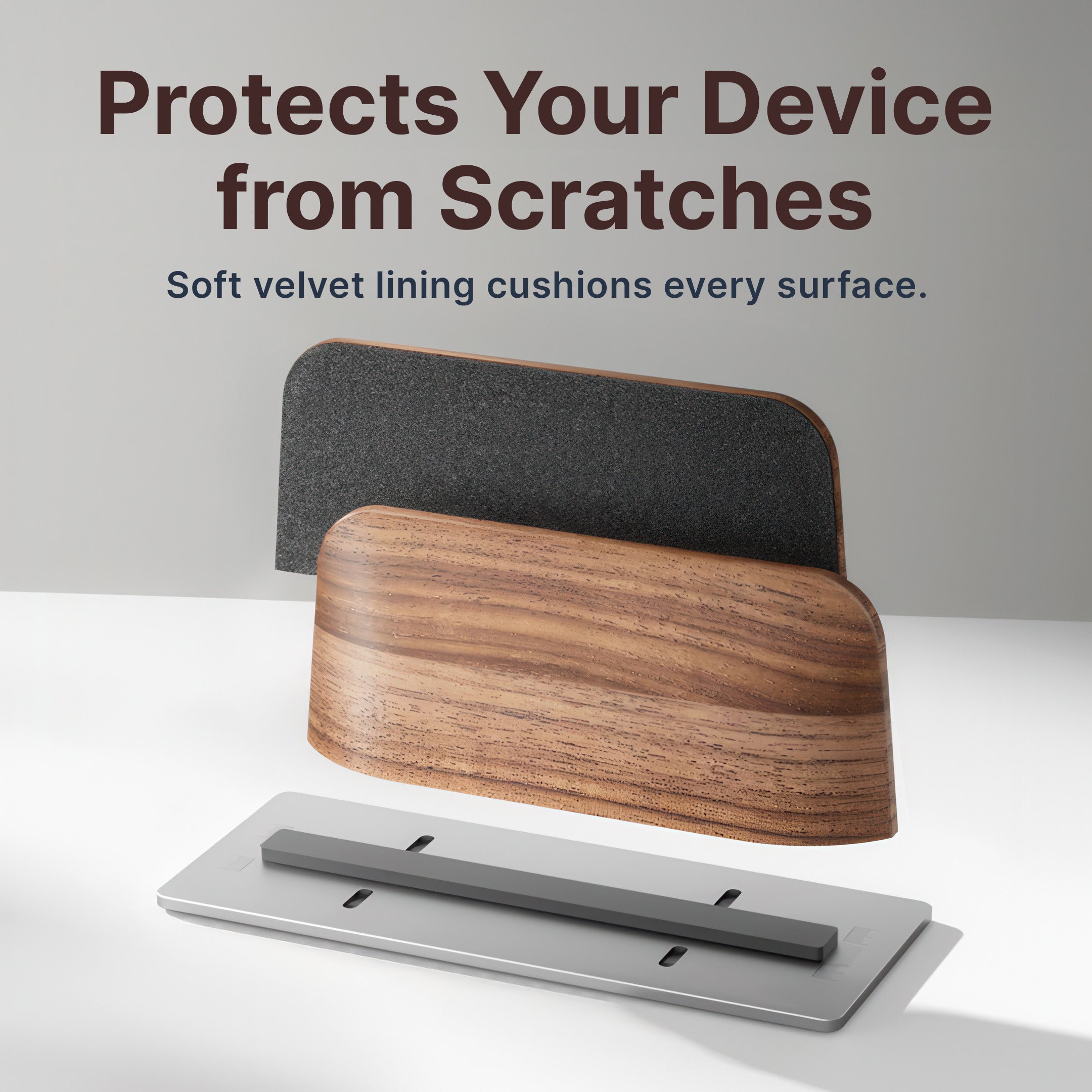 Wooden Vertical Laptop Holder - Image 5