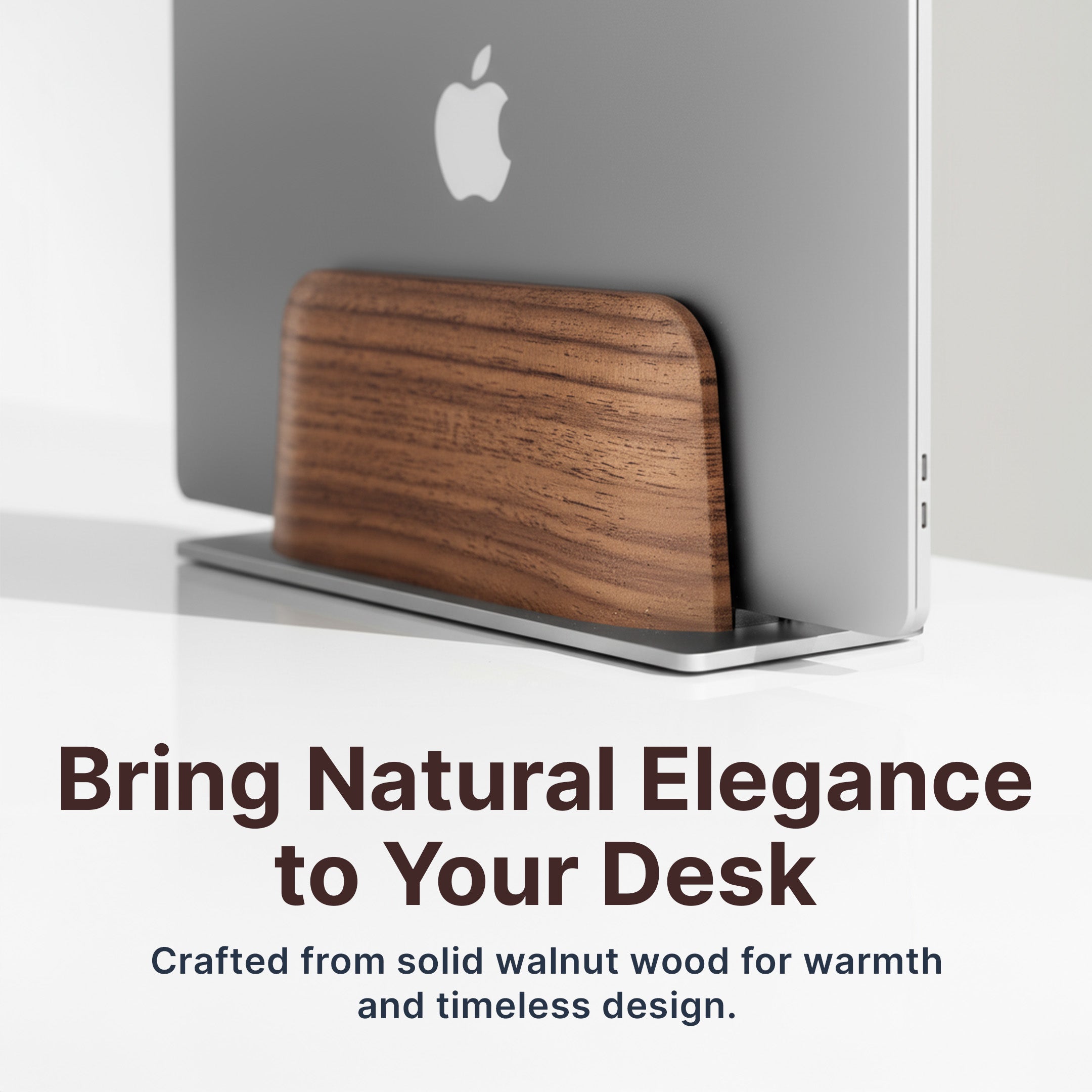 Wooden Vertical Laptop Holder - Image 6