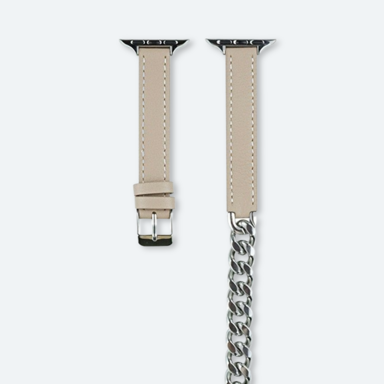 Leather Link Apple Watch Strap - Image 4