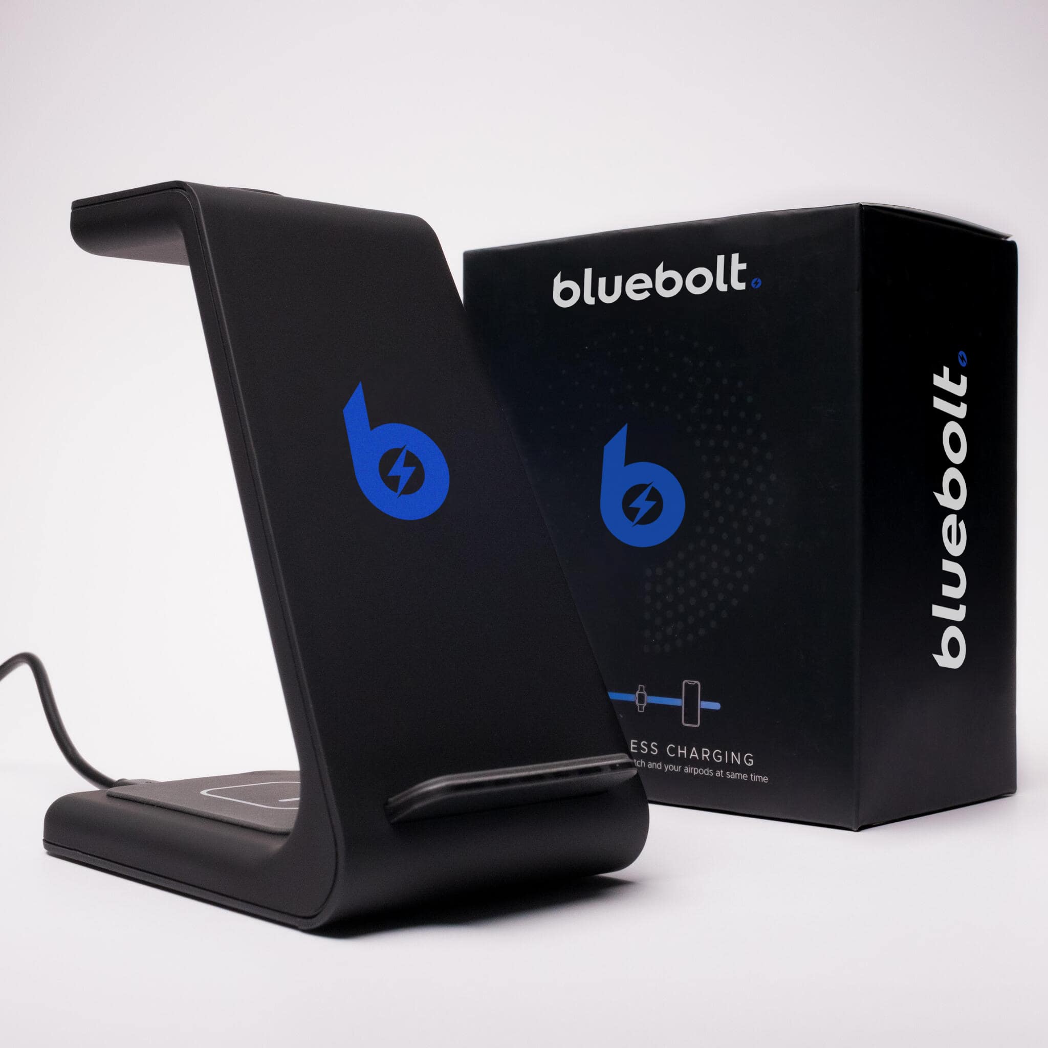 3 in 1 Wireless Charging Station, Apple, Samsung, Watch, AirPods - Image 12