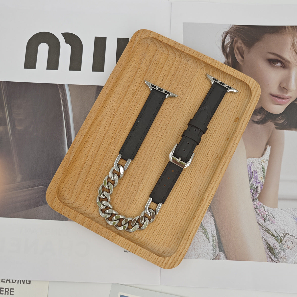 Leather Link Apple Watch Strap - Image 11