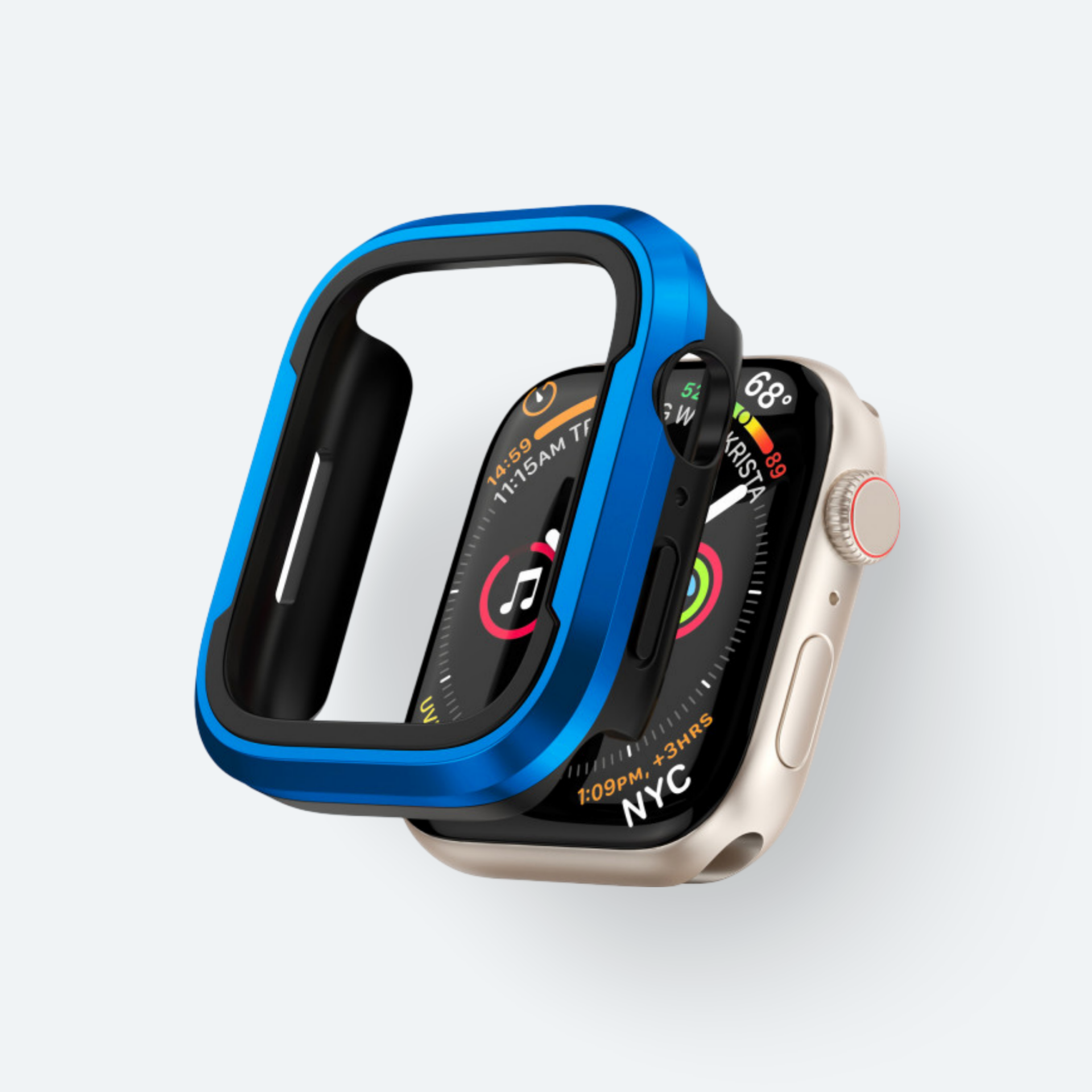 Scratch Protective Metal Case for Apple Watch - Image 2