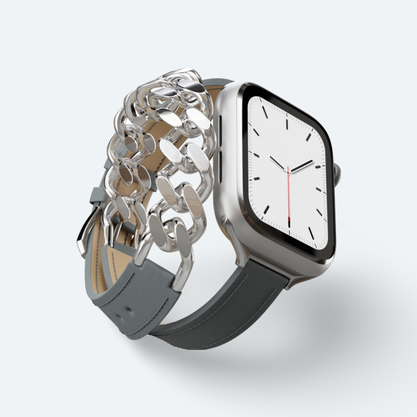 Leather Link Apple Watch Strap - Image 3