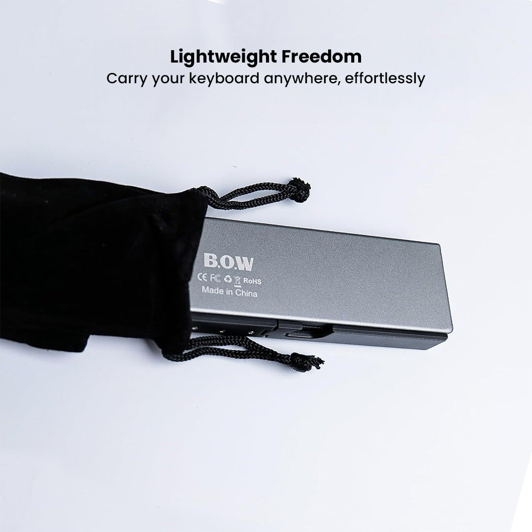 UltraFold Mini Ergonomic Wireless Keyboard with Bluetooth - Image 9
