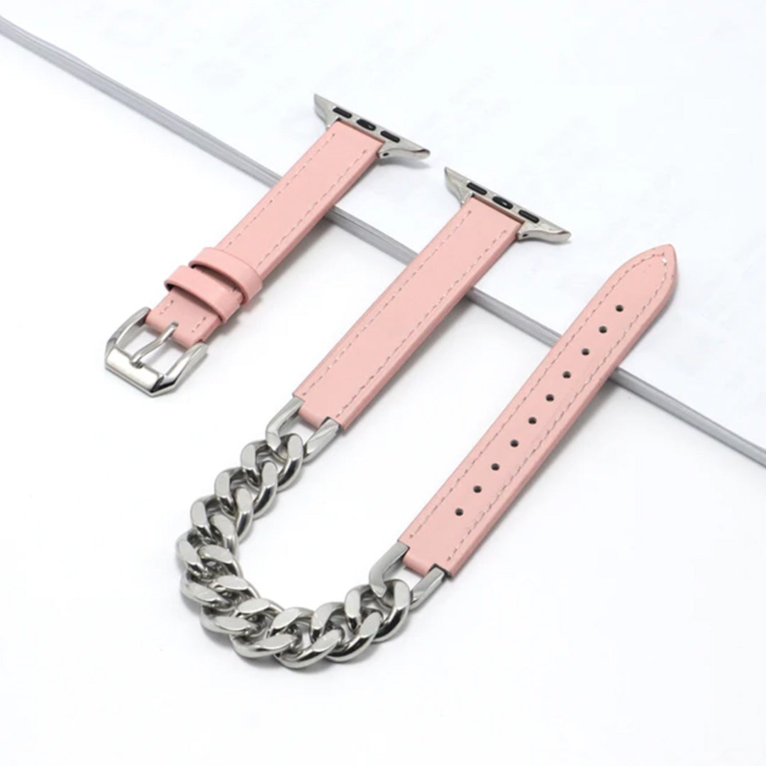 Leather Link Apple Watch Strap - Image 7