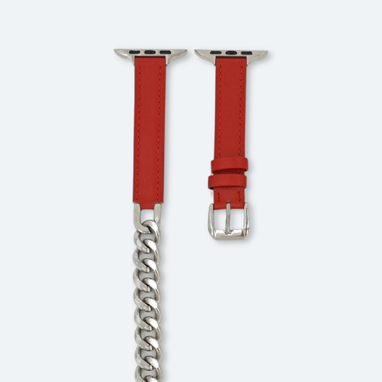 Leather Link Apple Watch Strap - Image 5